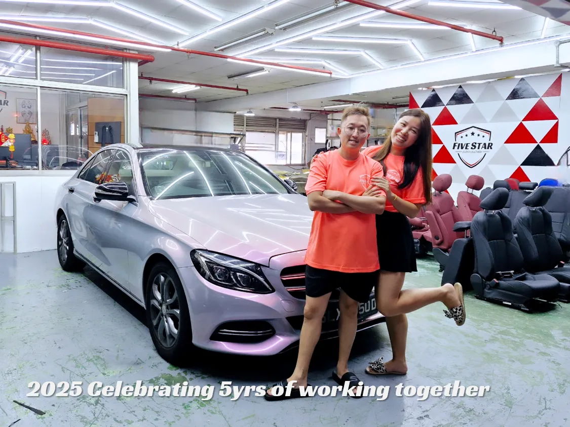 Celebrating 5 years of working together