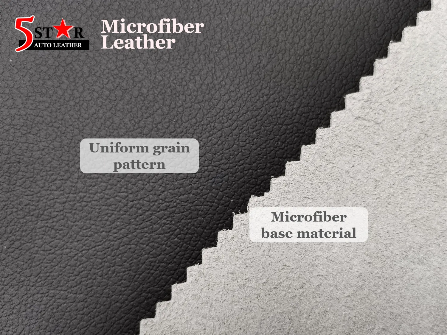 Microfiber leather